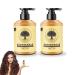 Long-Lasting Styling Moroccan Volume Moisturizing Elasticity Moroccan Hydrating Styling Cream Moroccan Curling Defining Cream for Straight Hair Nourishing Hair Cream (2PCS)