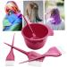Beavorty 1 Set hairdressing tool Hair Coloring hair dye applicator tint color mixing bowl hair dye bowl hair tint brush Color Tint Hair Dye Cream Stirrer mixer household abs - Buy Online on GoSupps.com