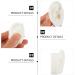 Silicone Ear Model - Medium Size White | Ear Display Teaching Aid for Studs Earring Display - Buy Online on GoSupps.com