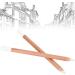 Professional White Coal Sketch Pencils - 2PC Set for Artists | Premium Drawing Supplies & Stationery - Buy Online on GoSupps.com