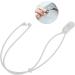 Silicone Hearing Aid Clip with Storage Box - Portable and Secure for Seniors and Adults (White) - Buy Online on GoSupps.com