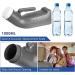 Portable Urine Bottle for Men - 1.2L Emergency Urinal Reusable Mobile Toilet for Travel & Camping - Buy Online on GoSupps.com