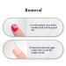 Senvenski Peel Off Gel Base Coat for Gel Nail Polish - Clear Peelable Formula for UV LED Nail Lamp (TB004) - Buy Online on GoSupps.com