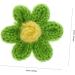 NUOBESTY 20 Pcs Diy Accessories Hair Clip Tiara Hair Pin Knitted Flowers Diy Brooch Flower To Weave Headband - Buy Online on GoSupps.com