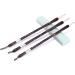 MEGREZ Chinese Calligraphy Brush Set - Wolf Sheep Mix Brush 3 PCS/Set for Students and Beginners - Buy Online on GoSupps.com
