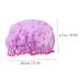 Healeved 2pcs Double-layer Satin-lined Shower Caps for Women - Peva Lining, Hair Drying Turban, Bathing Cap - Buy Online on GoSupps.com