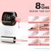 Modelones Builder Nail Gel 8-in-1 Neutral Pink Gel Builder for Nail Thickening Apex Building Rose Blush Pink Rubber Base Gel Polish LED Nail Lamp Cured Hard Gel Nail Strengthener Extension Gel - Buy Online on GoSupps.com