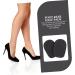FRCOLOR Heel Pads for High Heels - 8 Pairs Cushioned Inserts for Foot Comfort - Black Rear Half Pads (9.52x7x0.8cm) - International Shipping Available - Buy Online on GoSupps.com