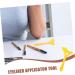 SOESFOUFU Eyelashes Eyeliner Stamp Eyelash Spoolies Eyeliner Pencil Eyeliner Guard Make up Aid Tools Face Template Miss Massage - Buy Online on GoSupps.com