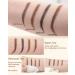 Whalrace Retractable Eyebrow Pen - Waterproof Angled Tip Pencil for Long-Lasting Natural Eye Makeup in Dark Gray - Buy Online on GoSupps.com