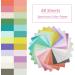 48 Sheets Livholic Pastel Scrapbook Paper 12x12 Inch - Assorted Colors 120gsm - Ideal for Cardmaking, Origami, and Kids Crafts - Buy Online on GoSupps.com