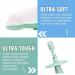 Vistreck Baby Toothbrush 2 Pack - BPA/PVC/Phthalate Free Silicone Toddler Toothbrush for 1-2 Year Olds - Soft Anti-Swallowing Design - Buy Online on GoSupps.com