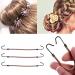 Elastic Hair Bands - 30 Pack Hair Ties for Women & Girls | Ponytail Clips & Rubber Braids in 3 Colors | Durable Hair Accessories - Buy Online on GoSupps.com