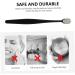 Mobestech Soft Travel Toothbrushes for Children - 4 Piece Natural Oral Care Set - Buy Online on GoSupps.com
