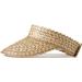 Women's Hand-Woven Straw Sun Visors - Stylish Beach Hats for Sun Protection - Buy Online on GoSupps.com