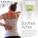Kanjo Natural Pain Relief Gel - Fast Acting & Cooling with Menthol & Arnica - Soothes Back, Neck, Joints & Muscles - Buy Online on GoSupps.com