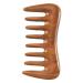 Berichw Wide Tooth Hair Comb - Natural Wood Comb for Curly Hair - No Static Sandalwood Hair Pick Wooden Comb for Detangling