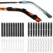 Ksjehw silicone anti -slip covers for glasses bricks 20 pairs comfort anti -slip glasses brackets erzug glasses pads glasses holder glasses ears ideal accessories for glasses and sunglasses