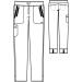BARCO Grey's Anatomy Scrubs Impact Women's Mid-Rise Stretch Scrub Pant in Black - Size Medium - Buy Online on GoSupps.com