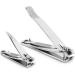 Nail Clipper Premium Stainless Steel Fingernail and Toenail Clipper Cutters Fingernail Clipper Cutters with Nail File Sharp (Color : Key Buckle) - Buy Online on GoSupps.com