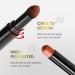 Champagne Eyeshadow Stick - Waterproof Glitter & Matte Textures for Smoky Eye Makeup | Fast Drawing Cream & Powder Heads - Buy Online on GoSupps.com