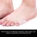 Bunion Correction Silicone Toe Separator - Hallux Valgus Corrector 2 Pieces for Day & Night Use Smooths Overlapping & Hammer Toes - Buy Online on GoSupps.com