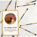 LALADEFIEE 20pcs Double Ended Eyeshadow Brush Sponge Makeup Brush Lady Makeup Eye Shadow Brush Plastic Rayon - Buy Online on GoSupps.com