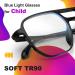 VISOONE Small Lightweight TR90 Fashion Blue Light Blocking Glasses - Multicolor Eyewear for MARION | Shop Internationally - Buy Online on GoSupps.com