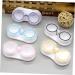 Shop Lurrose 15-Piece Lens Container Set - Travel-Safe Transparent Lens Organizer & Cute Accessories for Contacts - Ideal for International Shipping - Buy Online on GoSupps.com