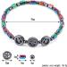 TTTRV Magnetic Slim Hematite Foot Chain | Magnetic Therapy Ankle Bracelet for Weight Loss & Pain Relief in Arthritis (2PCs) - Buy Online on GoSupps.com