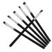 MAGICLULU 6pcs Flat Eyebrow Brush Eye Lash Brush Flat Brush Makeup Define Cosmetics Brush Eye Liner Brush Eye Tool Brush Eyeliner Brush Eyebrow Makeup Brush Eyeliner Tool Cosmetics Tool