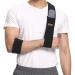 YF arm loop effective shoulder real estate sling for rotator cuff torn wrist elbow arm injury adjustable light comfortable support arm for broken bones black
