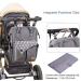 Lekebaby Gray Arrow Diaper Backpack - Multifunctional Large Capacity Baby Bag with Diaper Pad for Travel & On-the-Go - Buy Online on GoSupps.com