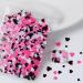 Heart Star Round Nail Art Glitter Flakes Sequins for Mani Beauty Makeup Face Body Art Decoration Style 1 - Buy Online on GoSupps.com