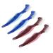 Hoement 4 pieces older prosthesis toothbrush prosthesis cleaning brush toothbrush for dentistry toothbrush dental toothbrush.