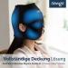 Newgo Cool Cap Headache Relief Mask - Stretchy Migraine Hat & Sleep Mask for Swollen Eyes & Stress Relief (Black) | International Shipping Available - Buy Online on GoSupps.com