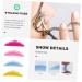SOESFOUFU Lashes Curler 40 Pairs Eyelash Silicone Gasket Rods for Lash Lift Eye Lift Pads for Eyelashes Reusable Lash Lift Pads Eyelash Perming De Perm Supplies Cosmetic Silica Gel - Buy Online on GoSupps.com