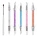 cobee Nail Art Acrylic Pen Brushes 5PCS Silicone Nail Art Sculpture Pen with Gel Nail Brush Rhinestone Nail Polish Carving Pens Silicone Head Acrylic Handle Nail Art Brushes Rubber Tip Nail Brush