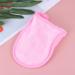 Exceart Soft Cleaning Gloves Set with Makeup Remover Cloth - Pink | Effective International Shipping - Buy Online on GoSupps.com