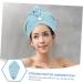UTHCLO Quick Drying Shower Cap Dry Hair Turban Cap Shower Hair Cap Reusable Shower Caps for Women Shower Cap Large Hair Covers for Shower Dry Hair Cap Towel Hair Drying Cap Hair Towel - Buy Online on GoSupps.com