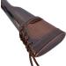 WAYNE'S DOG Leather Canvas Recoil Pad | Extendable Stock Slip On Buttstock Cover for Shotguns & Rifles - Coffee - Buy Online on GoSupps.com