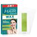 Face Wax Strips, 72 Strips Hair Removal Wax Strips, Hypoallergenic Waxing Strips for Eyebrow Lips Cheek Arms Underarm & Bikini 72 Count (Pack of 1)