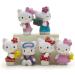 Cute Cat Characters Mini Figures Set - Ideal for Cake Toppers, Plant Decor, Automobiles, and Garden Decoration - 6 Pcs Lovely Kitty Figurines Collection - Buy Online on GoSupps.com