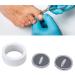 Manicure Tool Ingrowing Nail Kit Nail Groove Pliers Stainless Steel Hair Dryer Ingrown Toenail Corrector Tool Teeth Boxes (B) - Buy Online on GoSupps.com