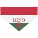 Personalized Dog Hollow - Triangular Cloth for Pets - Football & Olympic Games Motif - Hungary Flag Design - International Shipping - Buy Online on GoSupps.com