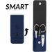 marQus 4-Piece Manicure Set for Women and Men - Solingen Nail Care Kit for Traveling - Blue - Buy Online on GoSupps.com