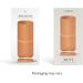 Move Cordless Ultrasonic Essential Oil Diffuser - Wireless Aromatherapy Terracotta Design - Buy Online on GoSupps.com