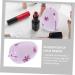 Cabilock Sponge Makeup Puff Storage Organizer Silicone Makeup Puff Holder Powder Puff Container Powder Puff Holder Cosmetic Puff Holder Outdoor Travel Makeup Box Purple Silica Gel 7.8X5.3X5.3CM Purple - Buy Online on GoSupps.com