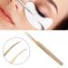 Gold Stainless Steel Eyelash Extension Tweezers - Straight and Curved Tip Set - Buy Online on GoSupps.com