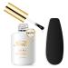 Imtiti Matte Gel Top Coat 15ML No Wipe Matte Top Coat Gel Nail Polish Matte Finish Long Lasting Soak Off UV Led for Gel Nail Polish Salon Quality Nail Manicure